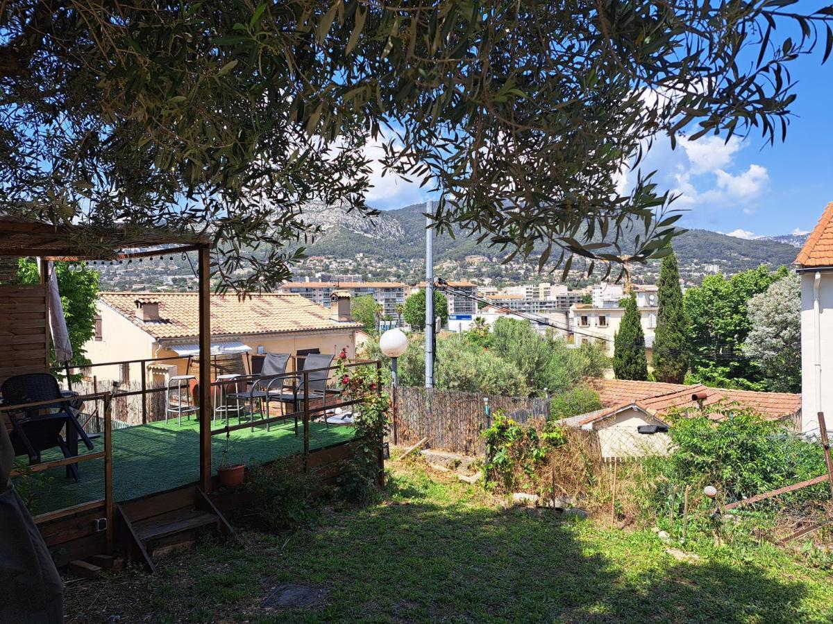 Location Vacances T4 Bas De Villa Toulon Kültér fotó
